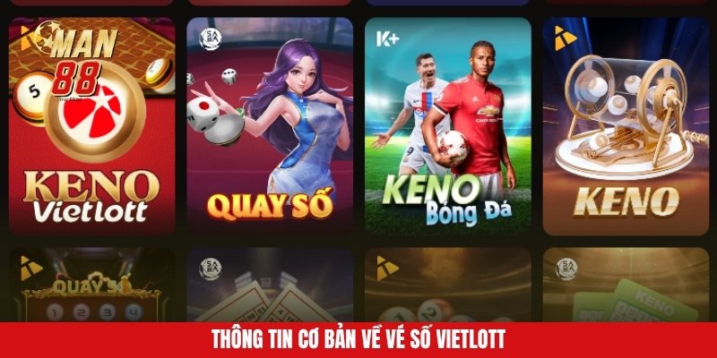 Thông tin cơ bản về vé số Vietlott